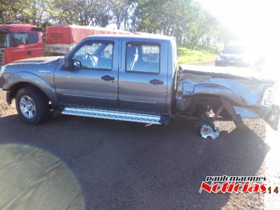 Acidente com danos materiais na BR 285 - foto 3