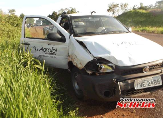 Piloto de moto fica ferido em colisão com caminhonete na ERS 342 em Três de Maio - foto 3