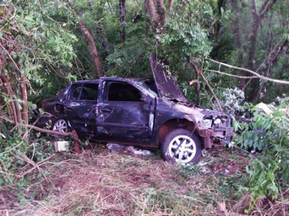 Pai e filho ficam feridos em acidente na
BR 285 em Entre-Ijuis - foto 3