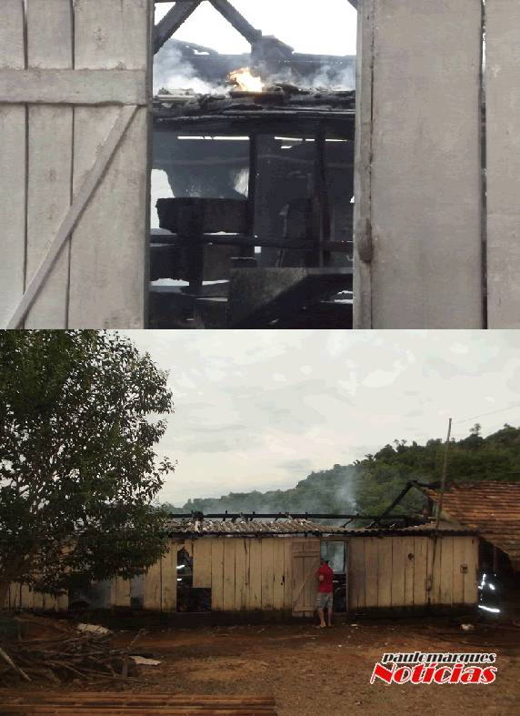 Incêndio consome sala de ordenha em propriedade rural, em Boa Vista do Buricá - foto 3