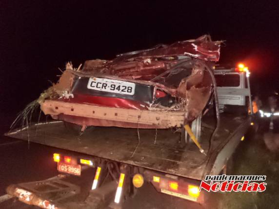 Acidente com vítima fatal na BR-158 em Pejuçara - foto 2