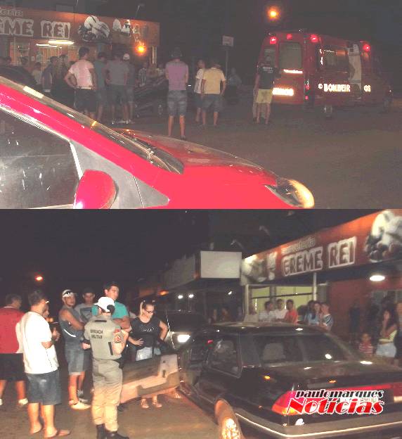 Motorista que dirigia
em alta velocidade bate em rótula e em veículo estacionado - foto 2