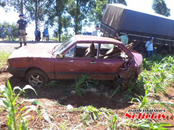 Acidente com engavetamento envolve cinco veículos na BR 468, em Bom Progresso - foto 2