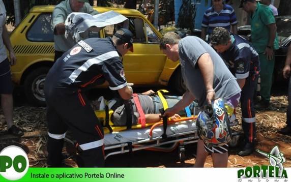 Acidente envolve dois
automóveis, uma moto e uma bicicleta em Tenente Portela - foto 2