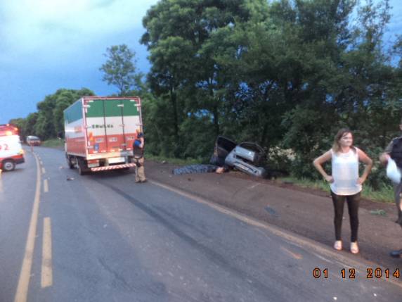 Mãe e filha morreram em acidente na BR 285 em Entre-Ijuís - foto 3