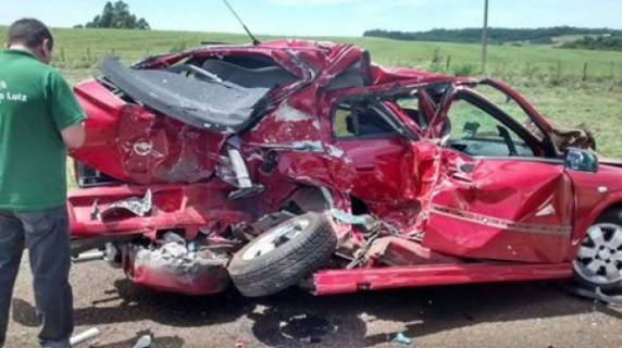Acidente com vítima fatal na BR 285 em Caibaté RS - foto 3