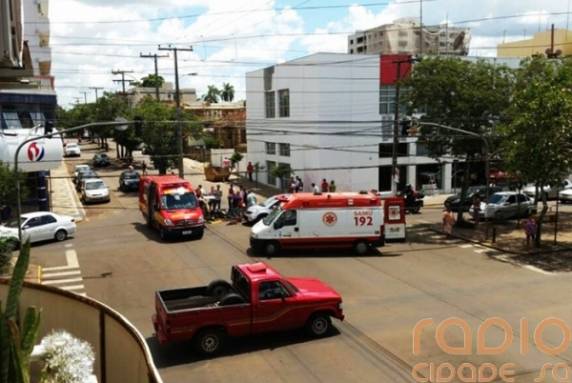 Sábado
registra segundo acidente de moto em Santo Ângelo - foto 2