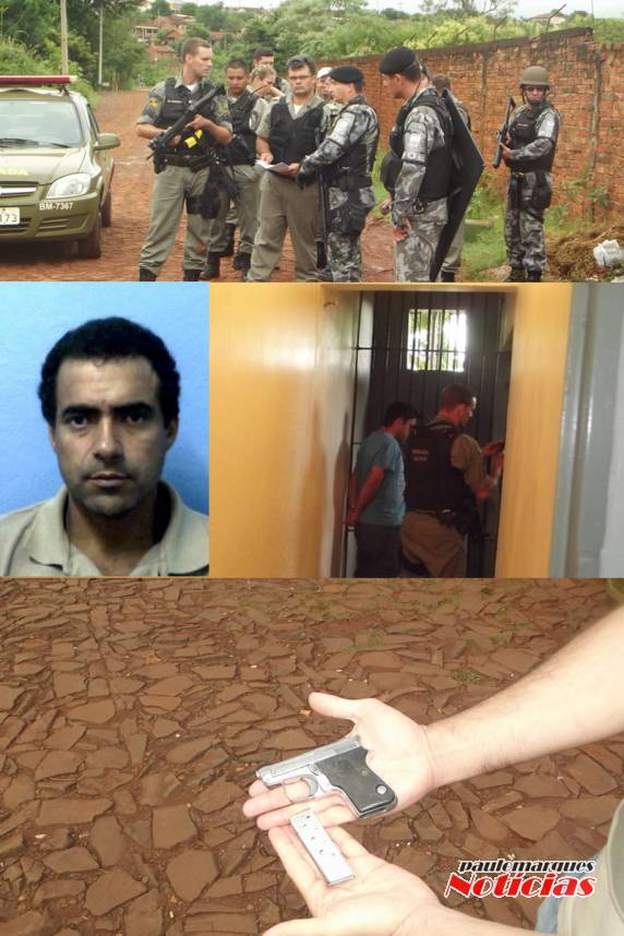 Operação da Brigada Militar é
concluída com 4 prisões e apreensões de armas e munições, em Três de Maio - foto 2