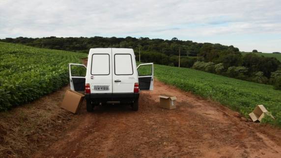 Assaltantes roubam carga de cigarros avaliada em R$ 29 mil - foto 2