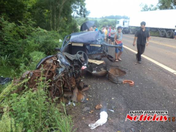 Acidente deixa um morto no Anel Rodoviário em Santa Rosa - foto 2
