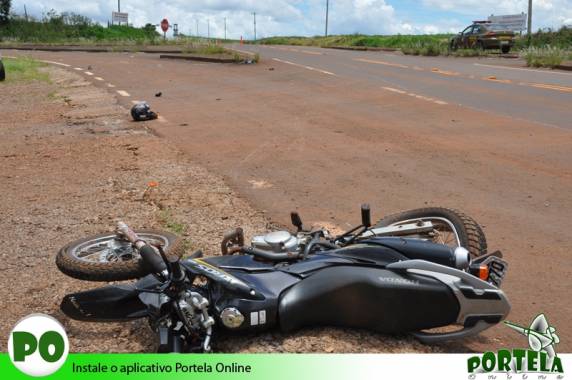 Colisão entre carro e moto na RSC-472 em Tenente Portela - foto 3
