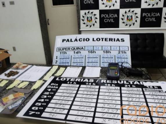 Policia Civil de Santo Ângelo deflagra Operação ZOO, recolhe dinheiro, 

equipamentos, e leva oito para a delegacia - foto 3