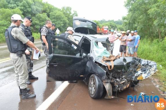 Grave acidente é registrado em Palmeira das Missões - foto 2