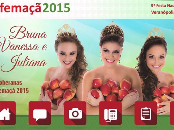 Na imagem, rainha e princesas parecem estar 

nuas, cobertas pela fruta