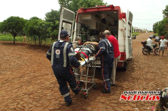 Piloto de moto fica ferido em colisão com automóvel no 

bairro São Pedro - foto 3