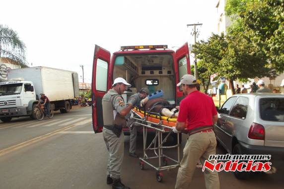 Idosa é atropelada em cima
da faixa de segurança em Três de Maio - foto 2