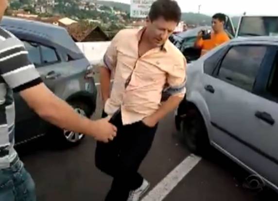 Preso por embriagues o motorista que causou acidente na BR 116 - foto 2