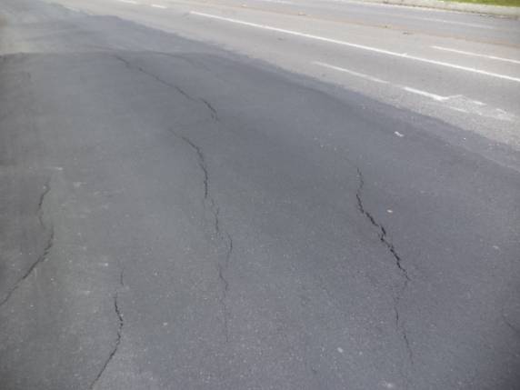Fissuras e movimentação de terra fazem Defesa Civil interditar pista na Osvaldo Reis em Itajaí - foto 3
