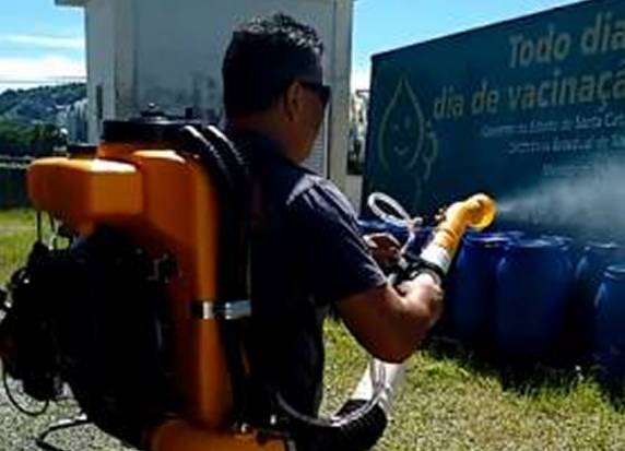 Mais uma ação 

contra o mosquito transmissor da doença