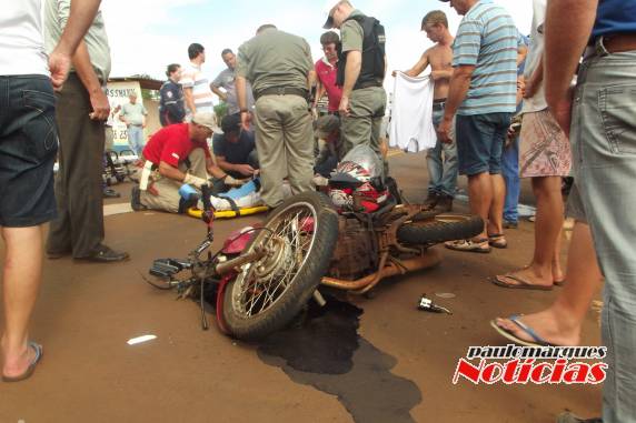 Acidente envolve moto e caminhão na ERS 342 em Três de Maio - foto 2
