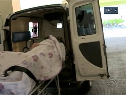 Veículos não forneciam segurança e estrutura aos pacientes acamados
