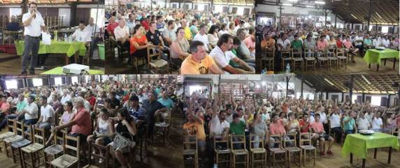 Com participações de conselheiros, autoridades, lideranças e de associados, superiores as ocorridas em 2014, os eventos ocorrem em ótimo nível