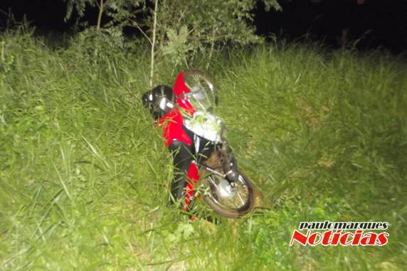 Saída de pista deixa ferido piloto de moto em Independência - foto 2