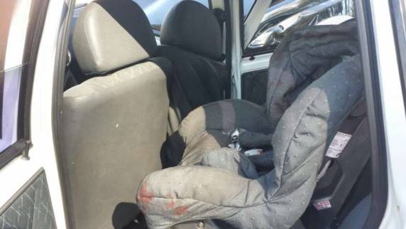 Cadeirinha salva vida de criança em acidente na BR 163 - foto 5