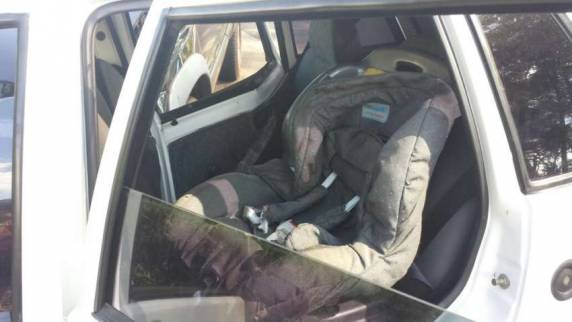 Cadeirinha salva vida de criança em acidente na BR 163 - foto 4