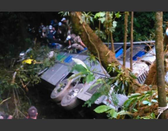 Defesa Civil refaz contagem de vítimas e confirma 50
mortes em acidente na Serra Dona Francisca, no Norte de SC - foto 6