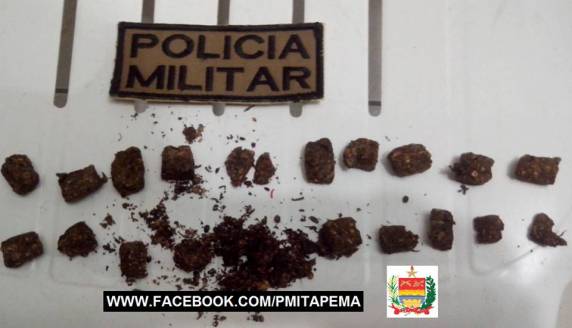 PM de Itapema prende traficante embriagado no bairro Morretes - foto 2