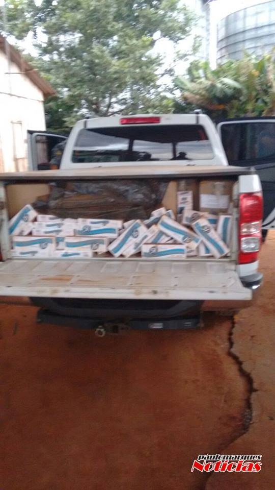 Homem é preso com carga de cigarro em
Independência - foto 2