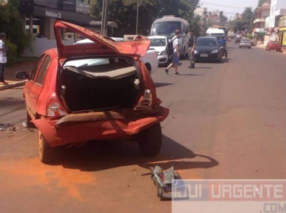 Criança fica ferida em acidente no centro de Ijuí - foto 2