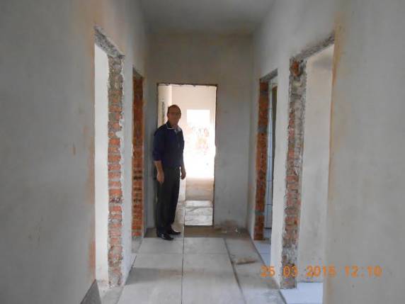 Prefeito Gilberto Marasca
visita obra da Unidade Básica de Saúde (PSF 01) - foto 3