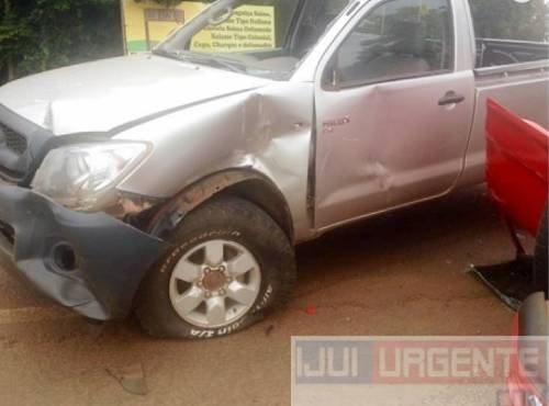 Carro capota em acidente na ERS 522 em Ijuí - foto 4