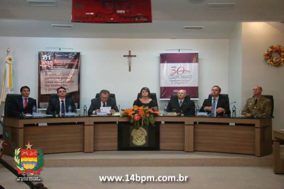 Comandante do 14º BPM participou como 

convidado