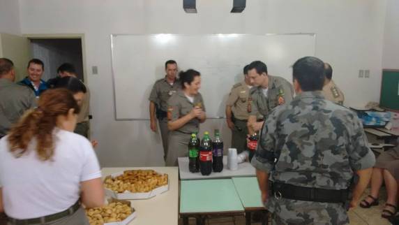 Confraternização de despedida e
chegada no 4º BPAF em Santa Rosa - foto 2