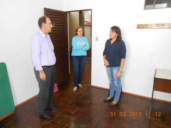 Prefeito Municipal Gilberto Marasca visita Escola Municipal de Educação Infantil Lar da Criança - foto 3