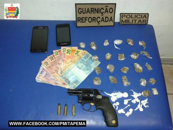 Polícia Militar de Itapema prende traficante armado no Tabuleiro - foto 2