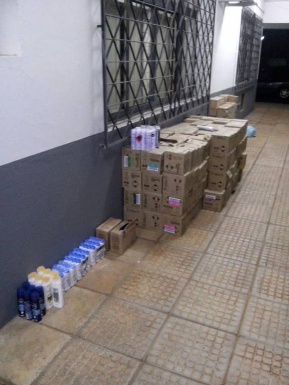 Brigada Militar apreende carga de desodorante contrabandeados - foto 2