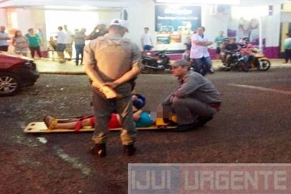 Quatro feridos em acidente no centro de Ijuí - foto 4