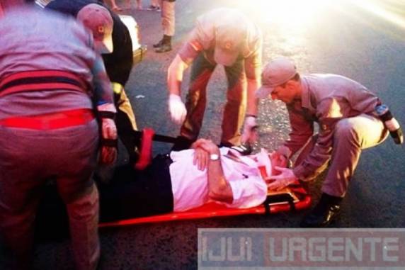 Quatro feridos em acidente no centro de Ijuí - foto 3