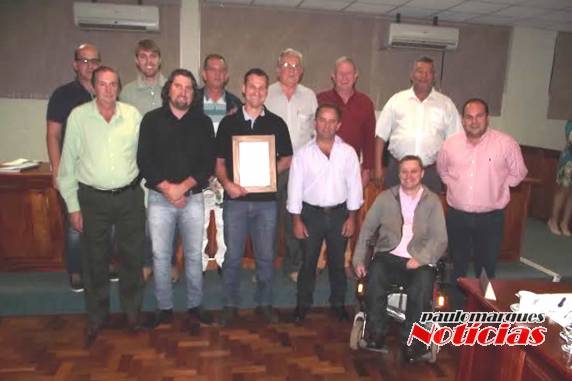 Sargento Marcelo Girardi é homenageado na
Câmara de Vereadores - foto 3
