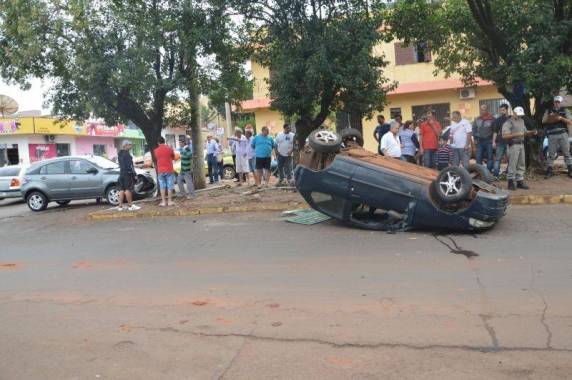 Acidente na manhã desta quarta-feira em Santo Ângelo - foto 2