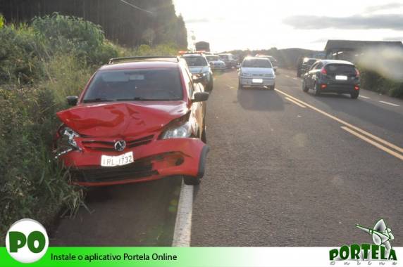 Colisão entre quatro veículos na RSC-472 em Tenente Portela - foto 2