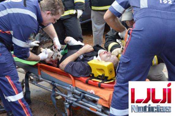 Vereador de Catuípe se envolve em grave acidente na ERS 342 - foto 4