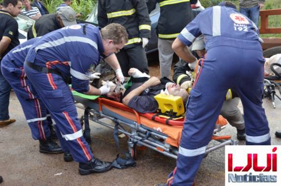 Vereador de Catuípe se envolve em grave acidente na ERS 342 - foto 6