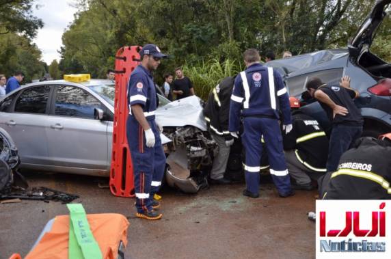 Vereador de Catuípe se envolve em grave acidente na ERS 342 - foto 7