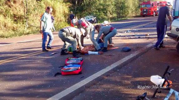 Colisão deixa feridos na ERS 569 em Palmeira das Missões - foto 6