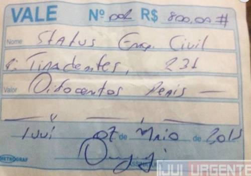 Jovem cai no
golpe do pacote e perde R$ 2 mil - foto 3